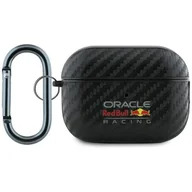 Akcesoria do słuchawek - Etui na słuchawki RED BULL Carbon Logo do Apple AirPods Pro 2 Czarny - miniaturka - grafika 1