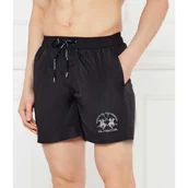Kąpielówki męskie - La Martina Szorty kąpielowe | Regular Fit - miniaturka - grafika 1