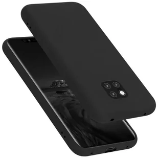 Pokrowiec Do Huawei MATE 20 PRO Etui w LIQUID CZARNY TPU Silikon Case Cover Obudowa Ochronny Cadorabo - Etui i futerały do telefonów - miniaturka - grafika 1