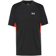 Koszulki męskie - Jack Wolfskin męski t-shirt narrows - miniaturka - grafika 1