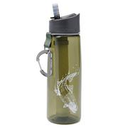 Shakery i bidony sportowe - LifeStraw LifeStraw Go Water Filter Bottle 700ml, fish dark green  2021 Filtry do oczyszczania wody 7640144285326 - miniaturka - grafika 1
