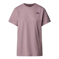 Koszulki i topy damskie - Koszulka The North Face Redbox 0A87NK7AI1 - fioletowa - miniaturka - grafika 1
