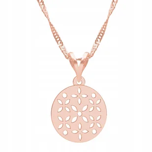 Naszyjnik Pozłacany z Kwiatem Kwiatkiem Flower Kwiat Kwiatek SREBRO 925 - Naszyjniki Naszyjnik Pozłacany z Kwiatem Kwiatkiem Flower Kwiat Kwiatek SREBRO 925 - Naszyjniki - miniaturka - grafika 1