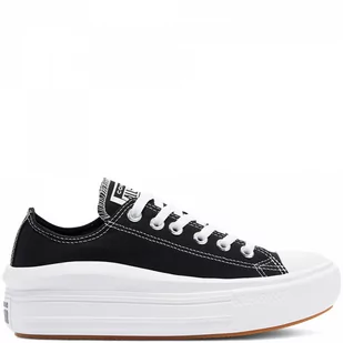 Damskie trampki CONVERSE CHUCK TAYLOR ALL STAR MOVE 570256C - czarne - Trampki damskie - miniaturka - grafika 1