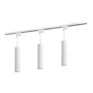 Akcesoria do oświetlenia - Zestaw szynowy GOLD PARIS biały 3 x oprawy wiszące GU10 + szyna 1m. - miniaturka - grafika 1