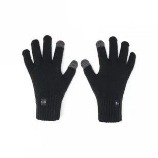 Damskie rękawiczki zimowe Under Armour UA Halftime Gloves - czarne - UNDER ARMOUR - Rękawiczki - miniaturka - grafika 1