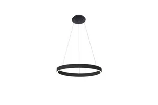 Pierścieniowa lampa wisząca Andrea AZ5100 LED 70W czarna - Lampy sufitowe - miniaturka - grafika 1