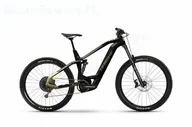 Rowery elektryczne - Haibike ALLMTN CF 8 black 2024 black/gold - gloss 29 cali - miniaturka - grafika 1