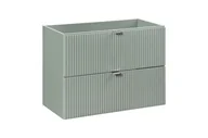 Szafki łazienkowe - Szafka łazienkowa pod umywalkę Comad Line Reed Green 80 cm zielony 82-80-2S - miniaturka - grafika 1