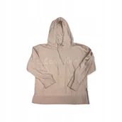Bluzy damskie - Wciągana bluza damska kaptur CALVIN KLEIN M - miniaturka - grafika 1