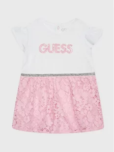Guess Sukienka codzienna S3RG13 K6YW0 Kolorowy Regular Fit - Sukienki i spódniczki dla dziewczynek - miniaturka - grafika 1