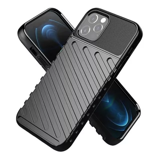 OEM Futerał Thunder do iPhone 12 Pro Max Czarny - Etui i futerały do telefonów - miniaturka - grafika 1