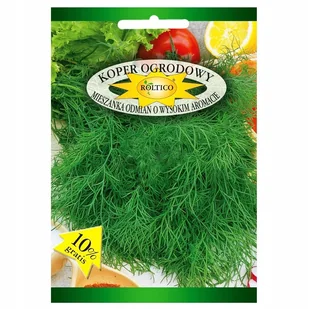 KOPER OGRODOWY mieszanka ODMIAN O WYSOKIM AROMACIE 50g NASIONA p. 2H177; 3H177; - Nasiona i cebule - miniaturka - grafika 1