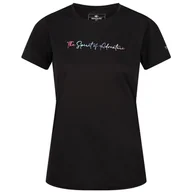 Koszulki sportowe damskie - Koszulka damska Regatta Womens Fingal VII Rozmiar: L / Kolor: ciemnoniebieski - miniaturka - grafika 1