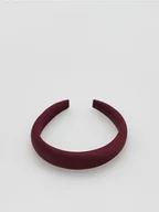 Ozdoby do włosów - Reserved - Opaska do włosów - bordowy - miniaturka - grafika 1