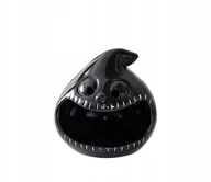 Świeczniki - Świecznik Halloween Lampion Czarny Duch Duszek Podgrzewacze Tealight Led - miniaturka - grafika 1