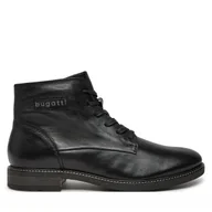 Buty zimowe męskie - Kozaki Bugatti BUGATTI-3117823L1000 1000 SCHWARZ Czarny - miniaturka - grafika 1
