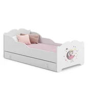 Łóżka dla dzieci i młodzieży - Łóżko dziecięce ANNA z szufladą 140x70 Śpiąca księżniczka - miniaturka - grafika 1