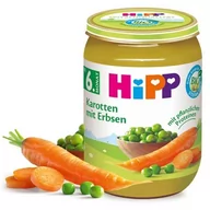 Dania dla dzieci - HiPP BIO Marchewka z Groszkiem - miniaturka - grafika 1