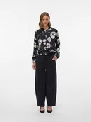 Kurtki damskie - Vero Moda Kurtka w kolorze czarnym - miniaturka - grafika 1