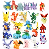 Figurki dla dzieci - FIGURKI POKEMON GO ZESTAW FIGUREK 24szt POKEMONY - miniaturka - grafika 1