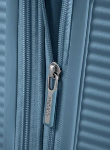 Walizka duża poszerzana American Tourister Soundbox - stone blue - Walizki - miniaturka - grafika 6