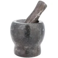 Pozostałe akcesoria kuchenne - Kinghoff MOŹDZIERZ MARMUROWY CZARNY KH-3337 - miniaturka - grafika 1