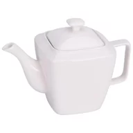 Dzbanki i imbryki - Excellent Houseware EH Dzbanek porcelanowy z uchwytem 1L do kawy herbaty 121916 - miniaturka - grafika 1