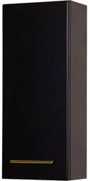 Szafka łazienkowa wisząca czarna 30x72cm BELLI GOLD - Szafki łazienkowe - miniaturka - grafika 1