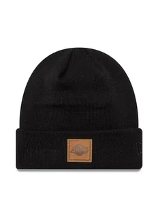 New Era Czapka Team Patch Cuff Bea 60565195 Czarny - Czapki damskie - miniaturka - grafika 1