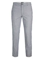 Spodnie męskie - Jack & Jones Spodnie chino w kolorze szarym - miniaturka - grafika 1