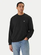 Bluzy męskie - Calvin Klein Jeans Bluza LV04RC296G Czarny Regular Fit - miniaturka - grafika 1