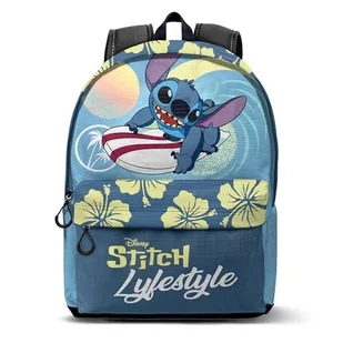 Lilo i Stitch Lifestyle -Mały Plecak HS FAN, Niebieski, 25 x 35 cm, Pojemność 12 L - Plecaki - miniaturka - grafika 1