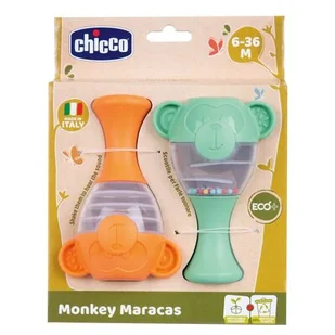 Chicco Mapłki Marakasy Eco + grzechotka - Grzechotki dla dzieci - miniaturka - grafika 1