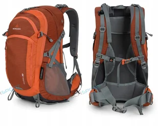 PLECAK SPORTOWY BERGSON MOLDE 30L NA SIŁOWNIĘ LEKKI ODDYCHAJĄCY POM. - Torby sportowe - miniaturka - grafika 1