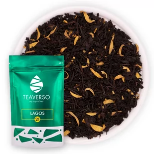 Herbata czarna earl grey z pomarańczą Lagos 50 g - Herbata - miniaturka - grafika 1