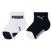 Skarpetki dla dzieci - Zestaw 2 par wysokich skarpet dziecięcych Puma Baby Mini Cats Lifestyle Sock 2P 935478 New Navy / White 03 - miniaturka - grafika 1