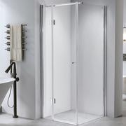 Kabiny prysznicowe - Hydrosan Kabina prysznicowa drzwi otwierane 90x90 kwadratowa KZ1390B - miniaturka - grafika 1