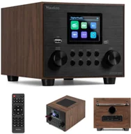 Radia - Audizio Radio Vieste DAB+ z subwooferem, ciemne drewno one size - miniaturka - grafika 1