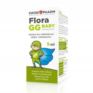 Suplement diety, Flora GG baby krople, 5ml - Witaminy i minerały - miniaturka - grafika 1
