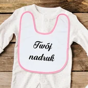 Śliniaki i fartuszki - Śliniak Frotte z Twoim nadrukiem - miniaturka - grafika 1