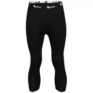 Bielizna sportowa męska - Męskie kalesony 3/4 Zulu Merino 160 Rozmiar: M / Kolor: czarny - miniaturka - grafika 1