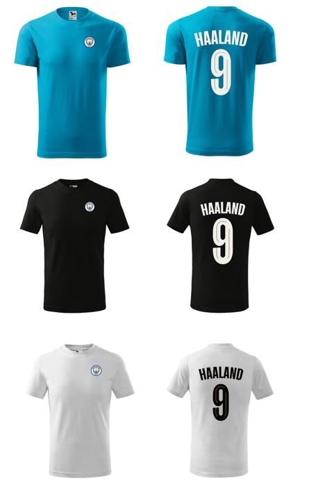 Koszulka Manchester City Haaland 9 Junior