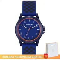 Zegarki damskie - Dziecięcy Zegarek Lacoste Rider 2020148 granatowy z cyframi arabskimi - miniaturka - grafika 1
