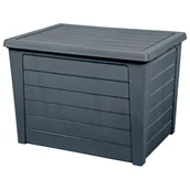 Pozostałe meble ogrodowe - EDA Skrzynia zewnętrzna 160L antracyt - miniaturka - grafika 1
