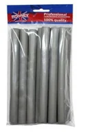 Pozostałe akcesoria fryzjerskie - ronney RONNEY Professional Flex Rollers 039 - Papiloty 18/210 mm szare (RA 00039) - miniaturka - grafika 1