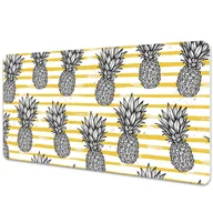 Podkładki na biurko - Podkładka mata ochronna na biurko Ananas 90x45 cm - miniaturka - grafika 1
