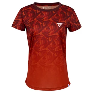 Koszulka damska Tecnifibre  X-Loop Tee Clay M - Koszulki sportowe damskie - miniaturka - grafika 1