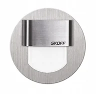 Oprawy, klosze i abażury - Oprawa schodowa Rueda Mini 0,4W Led 10V IP20 inox 4000K - miniaturka - grafika 1