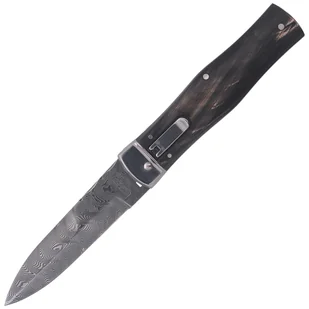 Nóż sprężynowy Mikov Predator Damascus 241-DR-1/KP - Noże - miniaturka - grafika 1